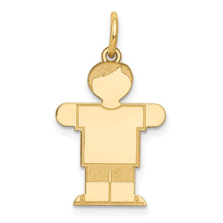 14k Yellow Gold Kid Charm XK1111Y