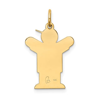 14k Yellow Gold Kid Charm XK1126Y