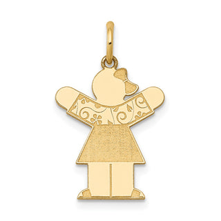 14k Yellow Gold Kid Charm XK1127Y