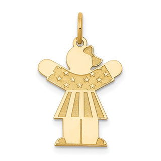 14k Yellow Gold Kid Charm XK1134Y