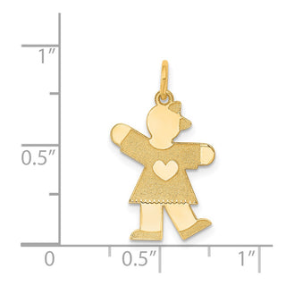 14k Yellow Gold Kid Charm XK1138Y