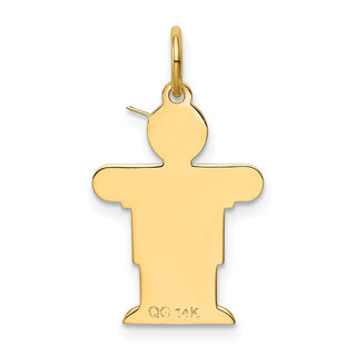 14k Yellow Gold Kid Charm XK1144Y