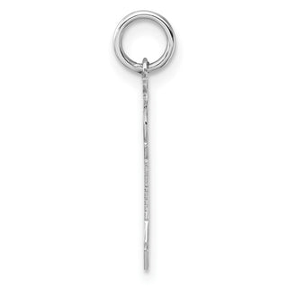 14k White Gold Boy w/Heart Charm XK1146W