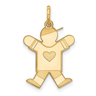 14k Yellow Gold Kid Charm XK1146Y