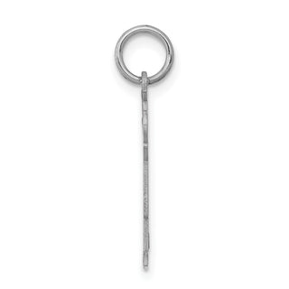14k White Gold Boy w/Heart Charm XK1147W