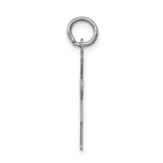 14k White Gold Girl w/Heart Charm XK1148W