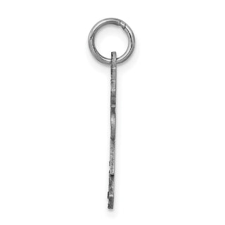 14k White Gold Girl w/Heart Charm XK1149W