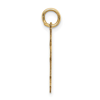 14k Yellow Gold Girl w/Heart Charm XK1149Y