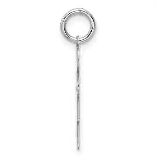 Sterling Silver Rhodium-plated Hugs Kid Charm XK1205SS