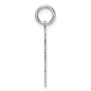 Sterling Silver Rhodium-plated Hugs Kid Charm XK1205SS