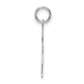 Sterling Silver Rhodium-plated Hugs Kid Charm XK1210SS