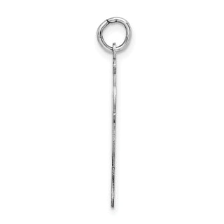 Sterling Silver Rhodium-plated Kiss Kid Charm XK1216SS