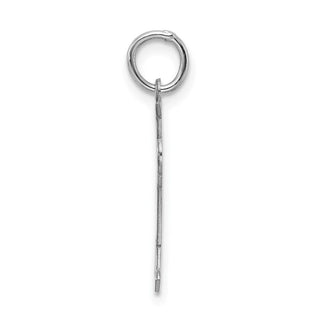 Sterling Silver Rhodium-plated Kid Charm XK1475SS