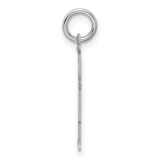 Sterling Silver Rhodium-plated Kid Charm XK1476SS