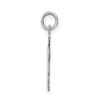 Sterling Silver Rhodium-plated Kid Charm XK1481SS
