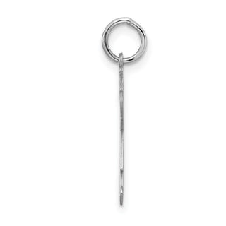 Sterling Silver Rhodium-plated Kid Charm XK1483SS