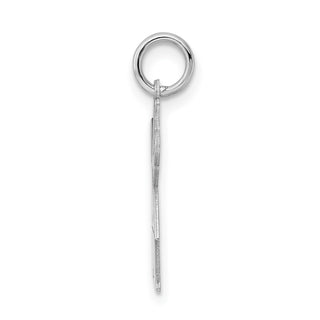 Sterling Silver Rhodium-plated Kid Charm XK1484SS