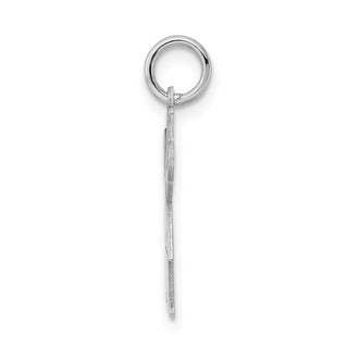 Sterling Silver Rhodium-plated Kid Charm XK1484SS