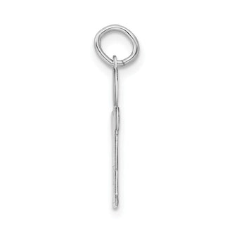 Sterling Silver Rhodium-plated Kid Charm XK1553SS