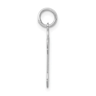 Sterling Silver Rhodium-plated Kid Charm XK1555SS
