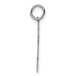 Sterling Silver Rhodium-plated Kid Charm XK1556SS