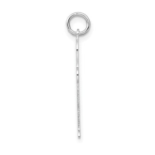 Sterling Silver Rhodium-plated Kid Charm XK1557SS
