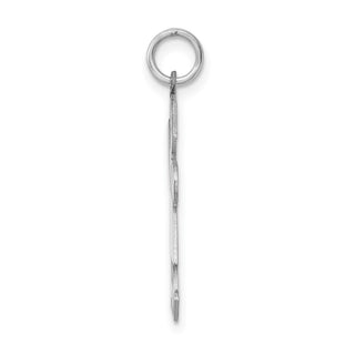 Sterling Silver Rhodium-plated Kid Charm XK1566SS