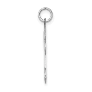 Sterling Silver Rhodium-plated Kid Charm XK1566SS