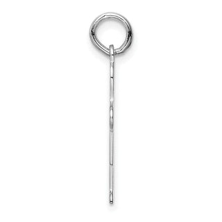 Sterling Silver Rhodium-plated Kid Charm XK1569SS