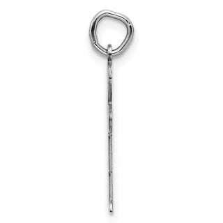 Sterling Silver Rhodium-plated Kid Charm XK1572SS