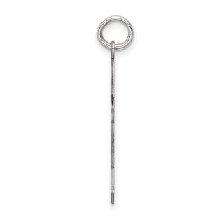 Sterling Silver Rhodium-plated Kid Charm XK1575SS