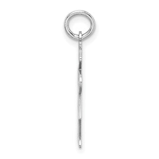 Sterling Silver Rhodium-plated Kid Charm XK1577SS