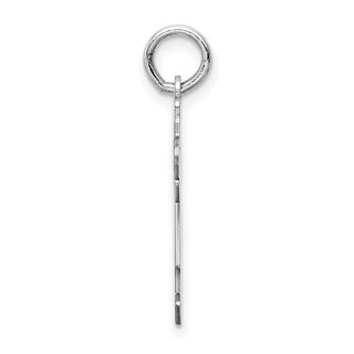 Sterling Silver Rhodium-plated Kid Charm XK1579SS