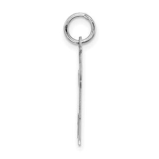 Sterling Silver Rhodium-plated Kid Charm XK1586SS
