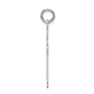 Sterling Silver Rhodium-plated Kid Charm XK1589SS