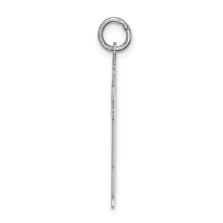 Sterling Silver Rhodium-plated Kid Charm XK1592SS