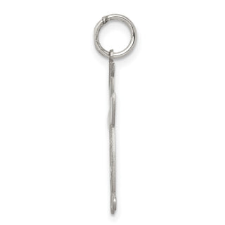 Sterling Silver Rhodium-Plated Spunky Cuddle Charm
