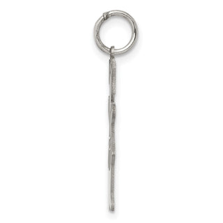 Sterling Silver Rhodium-plated Back To School Cuddle Charm