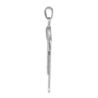 14k White Gold VS Diamond Kid Pendant XK447VS