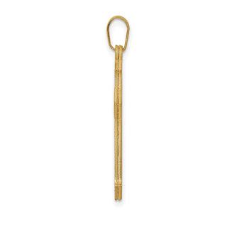 14k Yellow Gold Passion Cross Pendant XK601