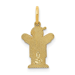 14k Yellow Gold Mini Boy Love Charm XK834