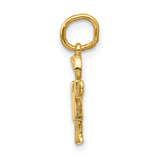 14k Yellow Gold Mini Boy Lugs Charm XK838