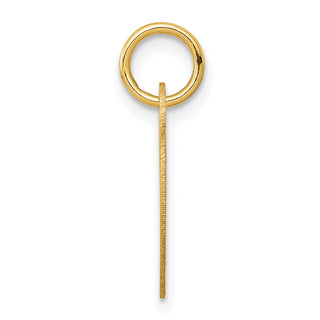 14k Yellow Gold Small Engravable Heart Charm XM521/11