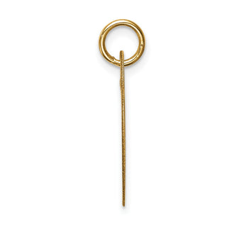 14k Yellow Gold Medium Engravable Heart Charm XM522/18