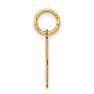 14k Yellow Gold .011 Depth Engravable Boy Head Charm XM90/11