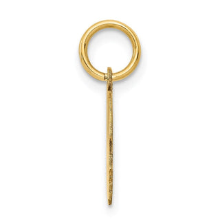 14k Yellow Gold .011 Depth Engravable Boy Head Charm XM90/11