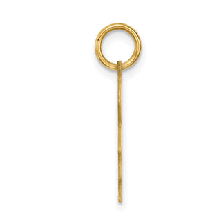 14k Yellow Gold .011 Depth Engravable Boy Charm XM94/11