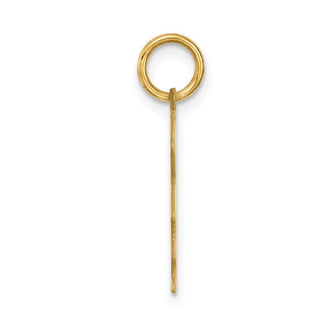 14k Yellow Gold .011 Depth Engravable Boy Charm XM94/11