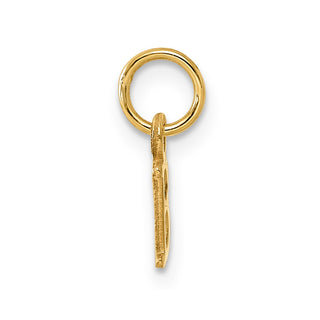14k Yellow Gold Cutout Letter B Initial Charm