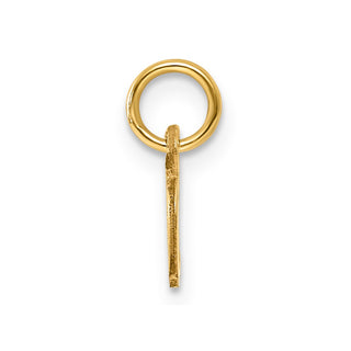 14k Yellow Gold Cutout Letter C Initial Charm